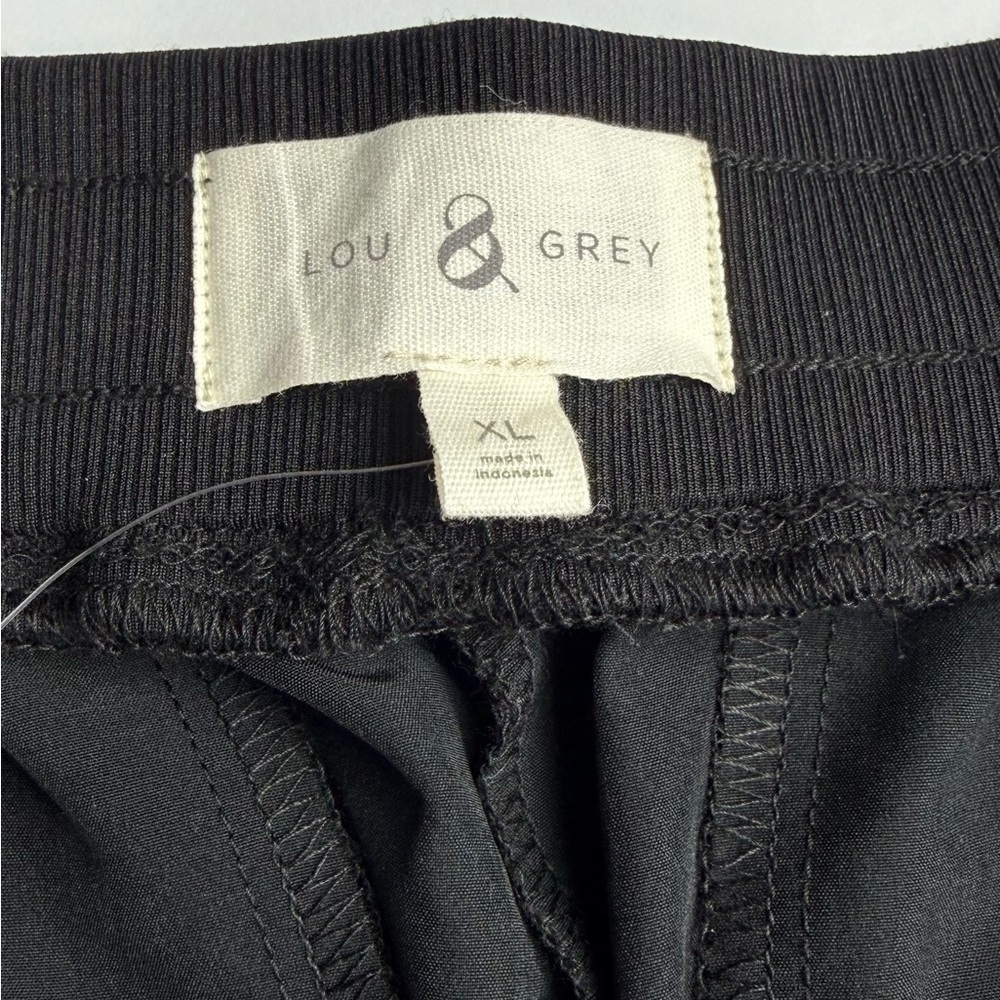 NWT Lou & Grey Black Athletic Pants Joggers XL - Picture 4 of 6